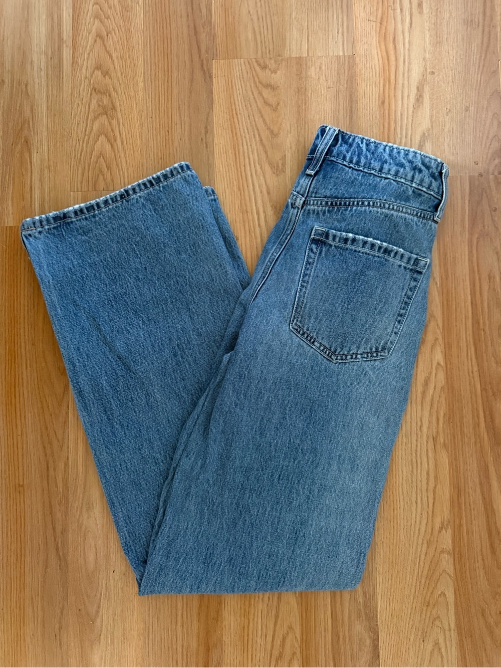 Hollister Wide Leg Women’s Jeans size 00 / 24 - Picture 3 of 3